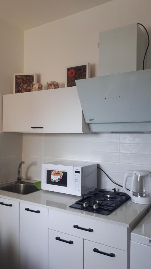 Apartament סטודיו חדש ויפה עם נוף לים Netanja Zewnętrze zdjęcie